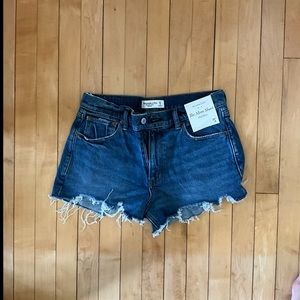 Abercrombie & Fitch Unworn Mom Fit Shorts